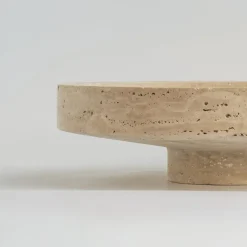 Pamono XL Travertine Narrow Bowl from Kiwano Concept><noscript><img width=