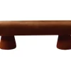Pamono Éxtasis Bench Brown in Velvet from Moanne> Seating|Benches