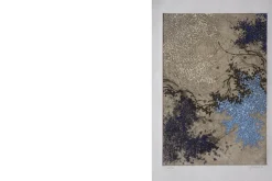 Pamono Yannick Ballif, Abstract Serigraph on Woven Paste, 1976><noscript><img width=
