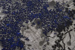 Pamono Yannick Ballif, Abstract Serigraph on Woven Paste, 1976><noscript><img width=