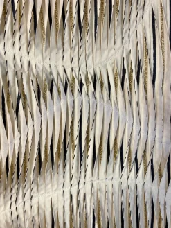 Outlet Pamono Yasmina Kijek, Écume, 2023, Mixed Media Textile Artwork