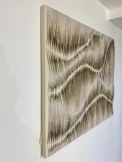 Outlet Pamono Yasmina Kijek, Écume, 2023, Mixed Media Textile Artwork