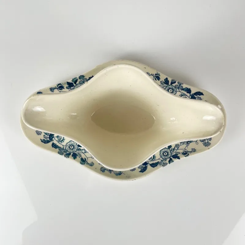Pamono Ycho Sauceboat from Longwy, Late 19th Century> Dinnerware Accessories