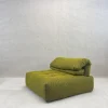 Pamono Yellow and Black Sofa by Roche Bobois> Lounge Chairs & Armchairs