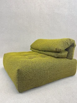 Pamono Yellow and Black Sofa by Roche Bobois> Lounge Chairs & Armchairs