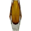 Online Pamono Yellow Art Glass Vase by Flavio Poli for Murano, 1950s