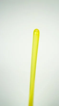 Online Pamono Yellow Blown Murano Glass Flute Vase by Beltrami for Made Murano Glass, 2019