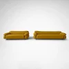 Hot Pamono Yellow Bouclé Sesann Sofas by Gianfranco Frattini for Cassina, 1970s, Set of 2
