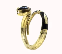 Pamono Yellow Gold and Ruby Bracelet with Diamonds><noscript><img width=