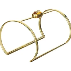 Pamono Yellow Gold Citrine Cuff by Philippe Cramer The Exceptional><noscript><img width=