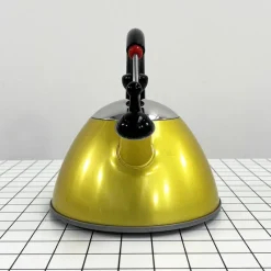 Pamono Yellow Tea Kettle from Mikado, Japan, 1980s><noscript><img width=