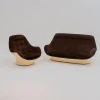 New Pamono Yoga Chair and Sofa by Michael Cadestin for Airborne 1960, Set of 2