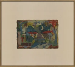 New Pamono Yoshi Takahashi, Composition, 1988, Lithograph