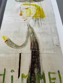 Pamono Yoshimoto Nara, Untitled (After Overpainting), 1987-1997 / 2024, Print> Abstraction