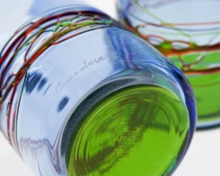 Pamono Young Collection Murano Glasses from Cenedese, 1960s, Set of 6><noscript><img width=