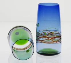 Pamono Young Collection Murano Glasses from Cenedese, 1960s, Set of 6><noscript><img width=