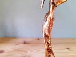 Best Pamono Yves Lohé, Figurative Sculpture, 1970s, Bronze