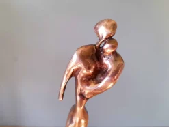 Best Pamono Yves Lohé, Figurative Sculpture, 1970s, Bronze