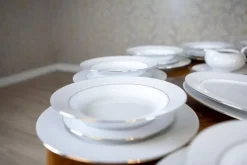 Outlet Pamono Yvonne 12-Person Dinner Service by Ćmielów, Set of 45
