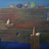 Online Pamono Zbigniew Wozniak, Still Life with Snails, 2002, Oil on Canvas