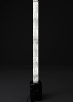 Discount Pamono Zeus Black Marquinia Marble Floor Lamp by Alabastro Italiano