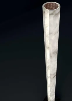 Outlet Pamono Zeus Emperador Marble Floor Lamp by Alabastro Italiano