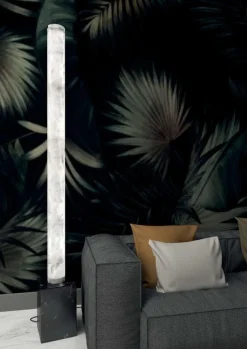 Pamono Zeus Verde Alpi Marble Floor Lamp by Alabastro Italiano